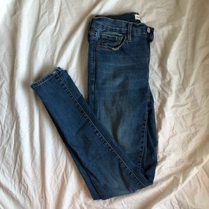 Gap high rise true skinny jean